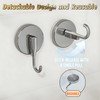 Boxonly Suction Cup Hooks for Shower, Single Hook for Hanging
