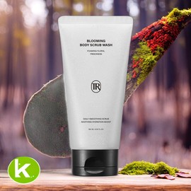 Therapic Natural Scrub Soft Scrub Blooming Body Scrub Wash Tulip Scent 2pcs 180ml / 테라픽 천연 스크럽 소프트 스크럽 블루밍 바디 스크럽 워시 튤립향 2개 180ml