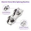 Kioiner 12 Pcs M3 Cable Clamps, 2 Post Cable Clamp