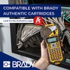 Brady M210 Portable Label Printer with Rubber Bumpers, Multi-Line Print,