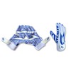Stealth Football Receiver Gloves White - Battle College Lineman Football
