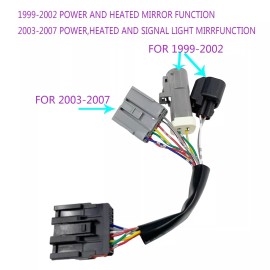 Unbranded 2PCS Wiring Harness AdapterTow Mirror Adapter For Ford F250-F550 SuperDuty 99-07