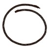 [He] Pure Titanium Germanium Necklace, Men's, Black Magnetic Necklace, Hematite,