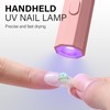 AILLSA Handheld UV Light for Gel Nails, Flash Cure LED