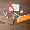 Green Flash BM-040 Miffy Face Pen Pouch, Red