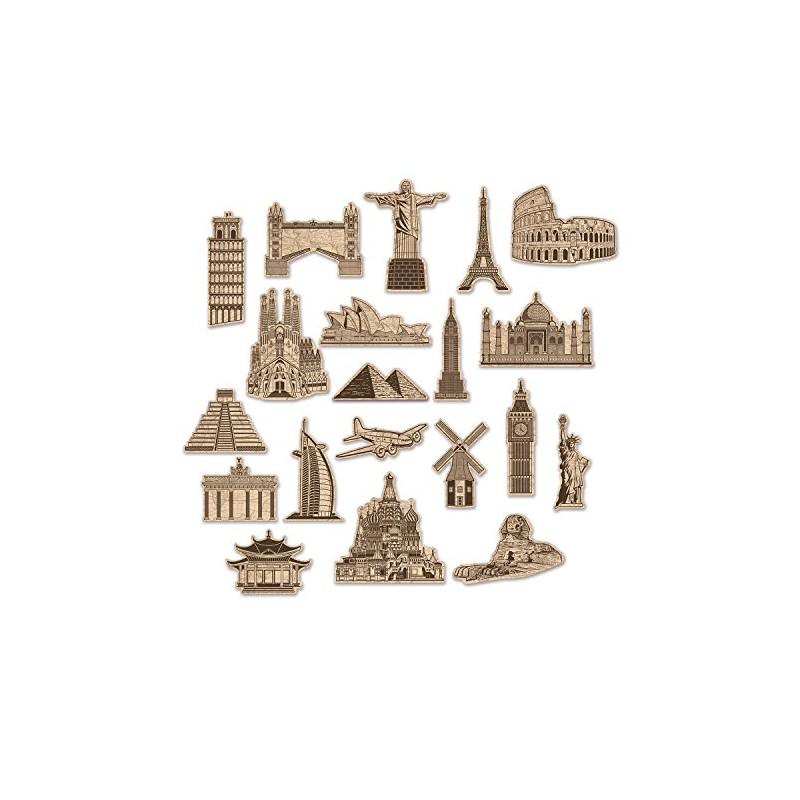 Beistle Around The World Cutouts