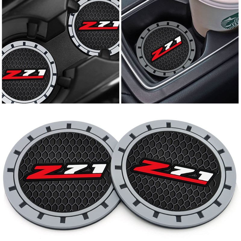 Goshinety Car Cup Holder Coaster for Chevy Colorado Silverado Z71