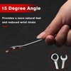 SPEEDWOX Mini Spanner Set SAE Ignition Wrench Set 10 Pcs
