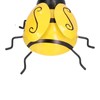4Pcs/Set Wrought Iron Bee Decoration Wall Hanging 3 Dimensional Bee