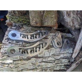 custom bbq pit, custom smoker, offset smoker Drip hinges