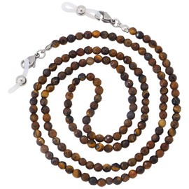 KAI Top Eyeglass Chain Sunglass Chain Fashion Natural Stone Beaded Mask Lanyard Chain Face Mask Holder Chain for Women Men