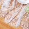 White Lace Table Runners for Wedding Bridal Shower Baby Shower