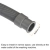 MECCANIXITY Washing Machine Drain Hose, 32mm Inner Dia 2M Length