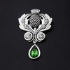 CENWA Outlander - Broche de cardo escocés con diseño de