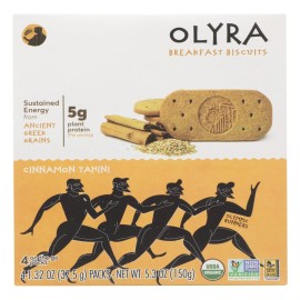 UD_Olyra Biscuit Cinnamon Tahini Case of 6 5.3 oz Breakfast Cereal