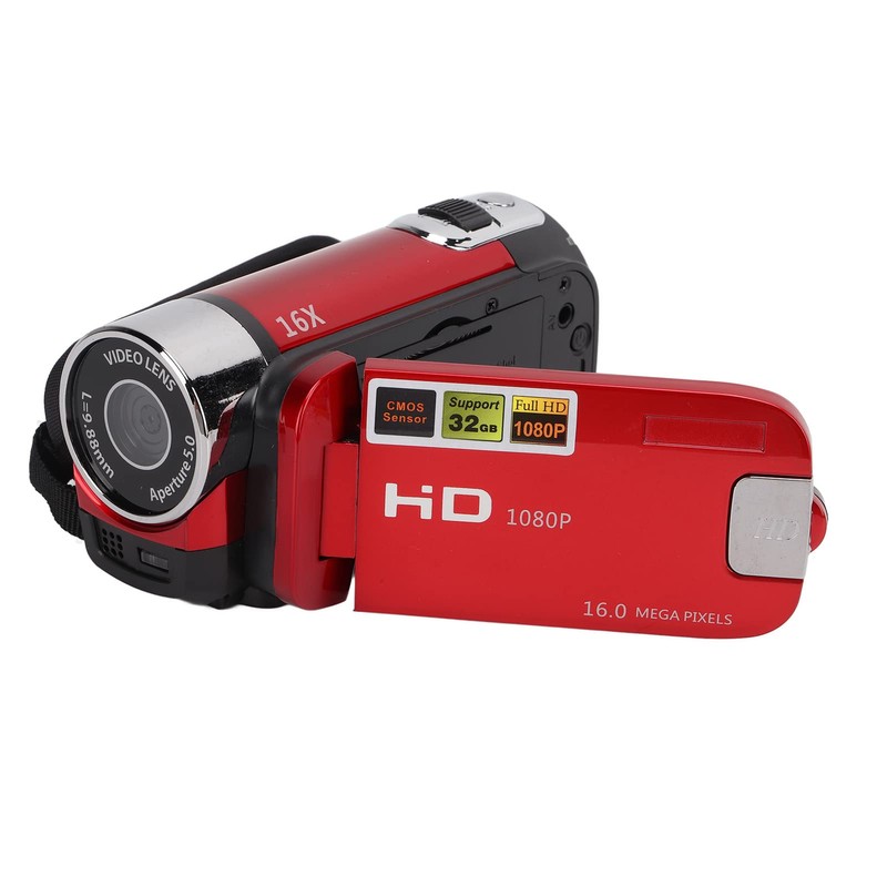 4K 48MP Digital Video Camera Camcorder, 16X Digital Zoom Camera