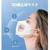 Basic Standard Mask, Non-Woven Blood Color, QUEEN 3D Lipstick, Comfortable,