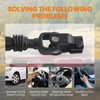 maXpeedingrods Lower Power Steering Column Intermediate Shaft, for Jeep Cherokee