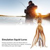 Cuque Octopus Jig, Octopus Bait, Soft Artificial Fishing Lure with