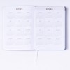 Eccolo 2025-2026 Pocket 18-Month Weekly Planner, Leatherette Soft Covers with