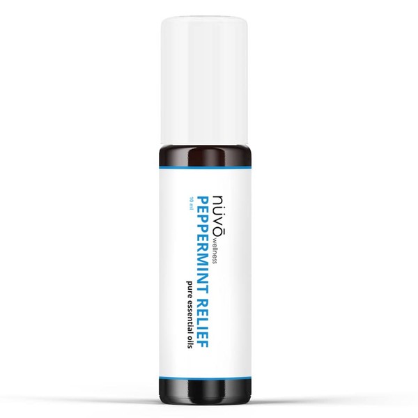 Peppermint Essential Oil Roll On - Prediluted with Organic Jojoba Oil - Product of Canada