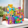 Melissa & Doug Deluxe 10-Piece Alphabet Nesting and Stacking Blocks