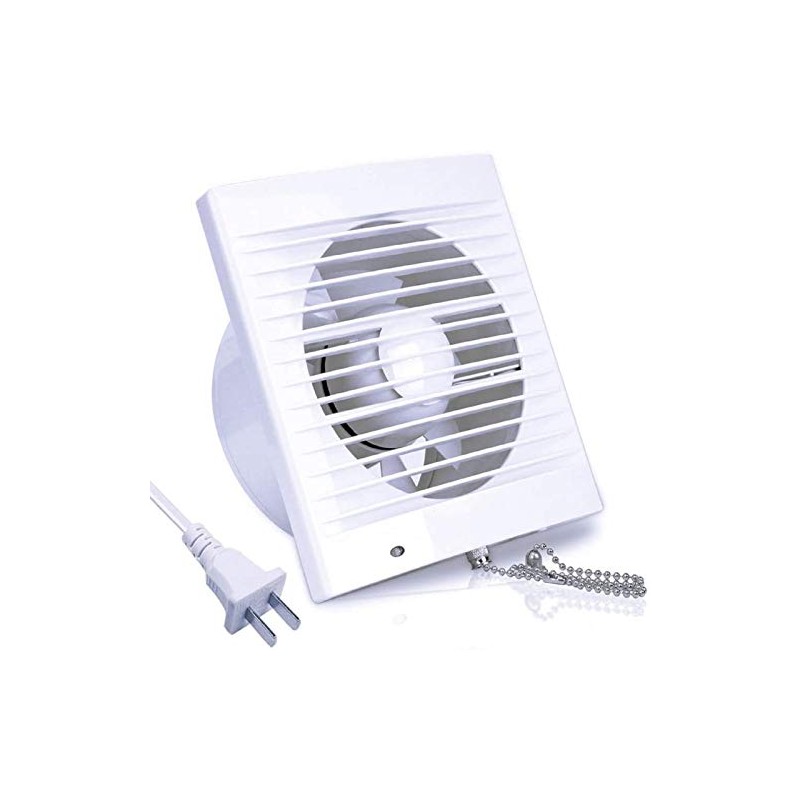 4-Inch Wall Exhaust Fan: Small Window Ventilation Fit 4" Duct