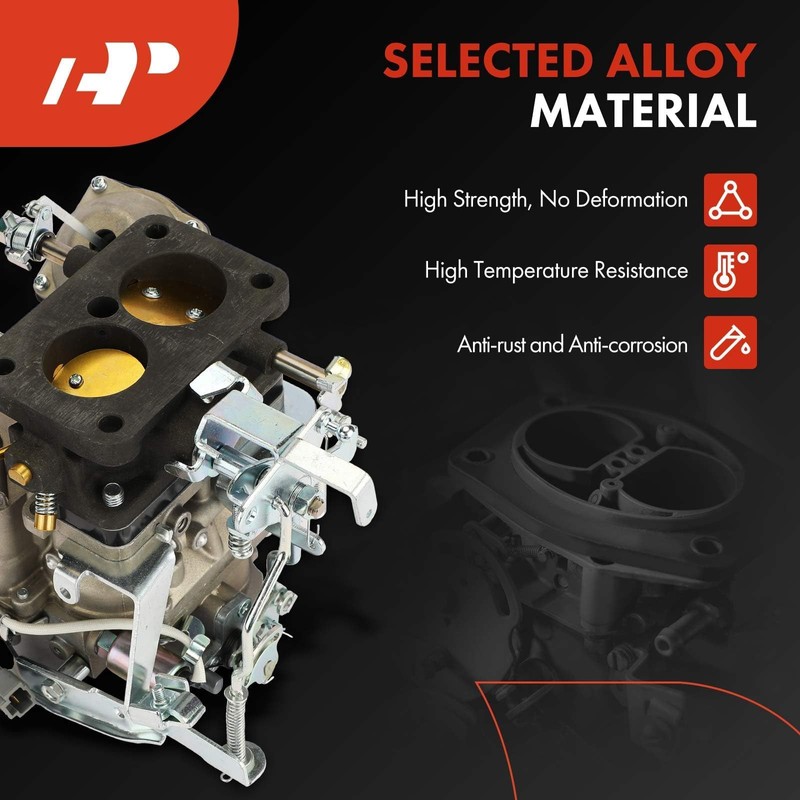 A-Premium 2 Barrel Carburetor Compatible with Toyota Land Cruiser 1969-1987,