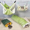 Hamiledyi Ferret Hammock 5 Pack Sugar Glider Climbing Ropes Toys