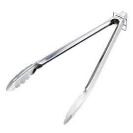 Captain Stag BBQ Non-Tip Tongs, 11.8 inches (30 cm)