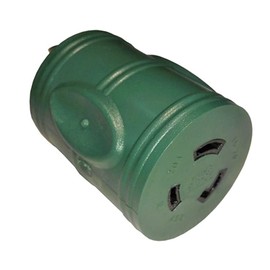 Parkworld 884920 20 AMP Power Adapter 4-Prong Generator Locking L14-20P Male to Twist Lock 3-Prong L5-20R Female