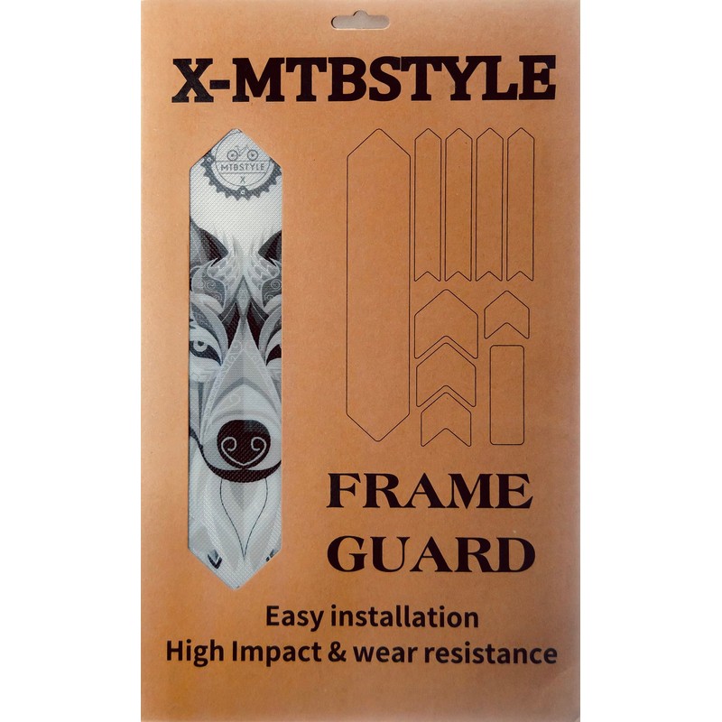X MTBStyle Front Mudguard for Mountain Bike, MTB, Compatible with