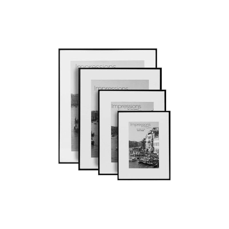 Impressions Photo Frame Black 8"x10"