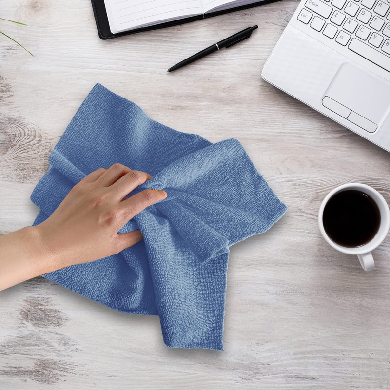 Mr Towels Reusable Microfiber Wipes, 50 Packs, Size 14 inches