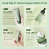 Set Cuidado Facial Aguacate Kit Regalo Piel Hidratante Mujer Limpiador