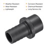 sourcing map PVC Pipe Fitting 25mm Barbed x 32mm OD
