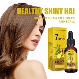 Ginger Hair Growth Serum for Scalp Massage, Hair Follicle Treatment, Hair Care - Germinal Essence Conditioner - Specification: 40ml