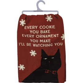 Primitives by Kathy 103663 Every Cookie You Bake Dish Cloth Towel 28" x 28"