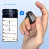 Bluetooth Remote Control Scrolling Finger Ring Air Mouse with Touchpad