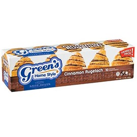 Green's Kosher Individually Wrapped Cinnamon Rugelach - Package of 10