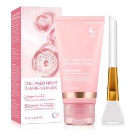 Nocturna Máscara De Gel Con Colágeno Hidrata Profundamente