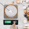 Stylish Waterproof Digital Kitchen Scale LCD Display High Precision Premium