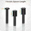 BuFan Kit Universal de Tornillos Montaje TV, Compatible con La
