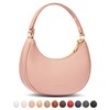 Half Moon Bag for Women - Faux Leather Crescent Bag