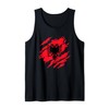 ALB Flag Proud Fans Albania Tank Top