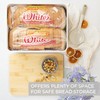 Beautiful Bread Box With Wooden Lid For Your Kitchen Countertop