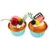 Speed mao Real-Like Cute Cupcake Food Sample Food Model 6-Piece