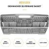 For KitchenAid, For Whirlpool Gray Silverware Basket For KitchenAid KUDT03STSS2
