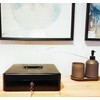 Cash Box with Lock Key and Money Tray - Large