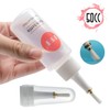 FJNATINH Precision Tip Applicator Bottle, Mini Glue Squeeze Bottle with